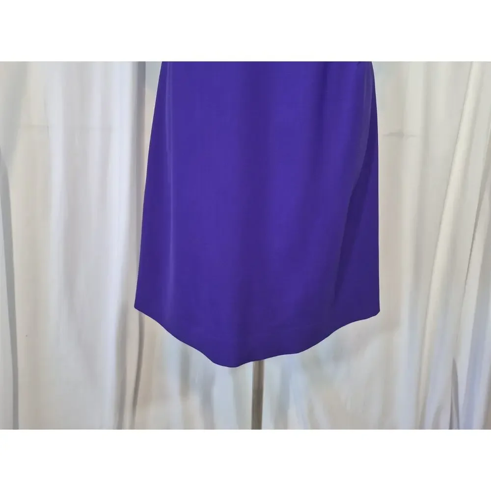 Theory Good Wool Princess Seam Sheath Mini Dress US 2 - Picture 4 of 9